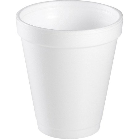 DART CONTAINER Cup, Foam, 6 Oz. 40PK DCC6J6